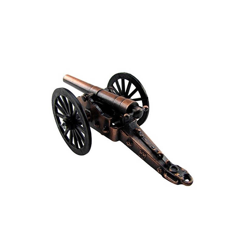 Treasure Gurus Miniature Diecast Civil War Cannon Pencil Sharpener