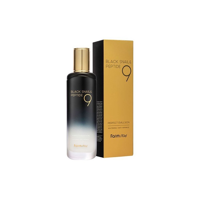 Farm Stay 팜스테이 블랙 스네일 펩타이드9 퍼펙트 에멀젼 120ml Farm