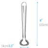 Best Utensils Stainless Steel Mini Egg Whisk Beater Handheld Milk