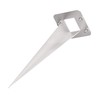 ledscom.de Garden Ground Spike for POMI Stainless Steel 18 cm