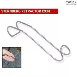 OROAX Retractor Sternberg 12cm Metal, Retractor de Mejilla, Herramienta Dental OROAX