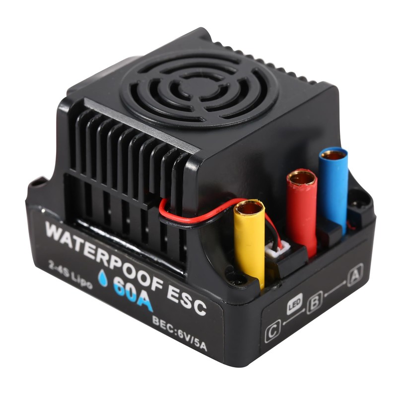 Xtahdge 3650 Brushless Motor 60A Brushless ESC Electric Speed Controller