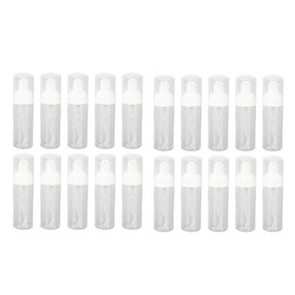 20pcs 50ml Foaming Pump Bottle Prevent Leakage Transparent Travel Foaming Dispenser Bottle
