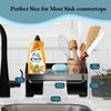 OWill Kitchen Sink Caddy, Kitchen Sink Organiser with Self Draining