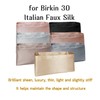 Meenda Purse organizer insert for Birkin 30, Italian Faux Silk