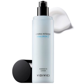 VIDIVICI Hydra Intense Hyaluron7 Essence in Lotion – Intense Moisturizing Milky Face Emulsion with Hyaluronic Acid and Squalene - Non-Oily & Smooth Textured, 3.38 fl.oz.