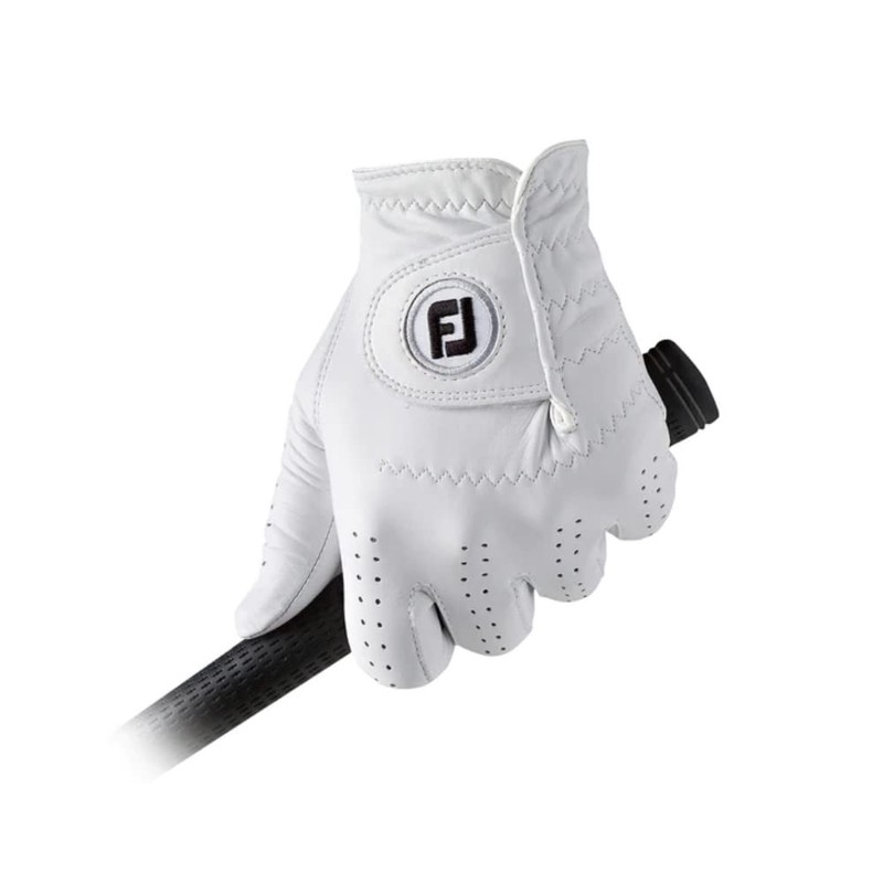 FootJoy CabrettaSof Cadet Glove, White, XL