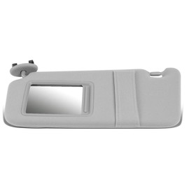 DNA MOTORING Left Driver Side Sun Visor Compatible with 07-11 Camry, 74320-06290-B2 74320-06290-E2, ZTL-Y-0144-GY