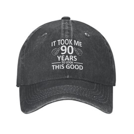 FLALORI It Took Me 90 Years to Look This Good Hat Women Baseball Cap Cute Hat Black