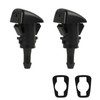 2 Pcs 986302K100 Washer Jets, Front Windshield Washer Nozzles Compatible
