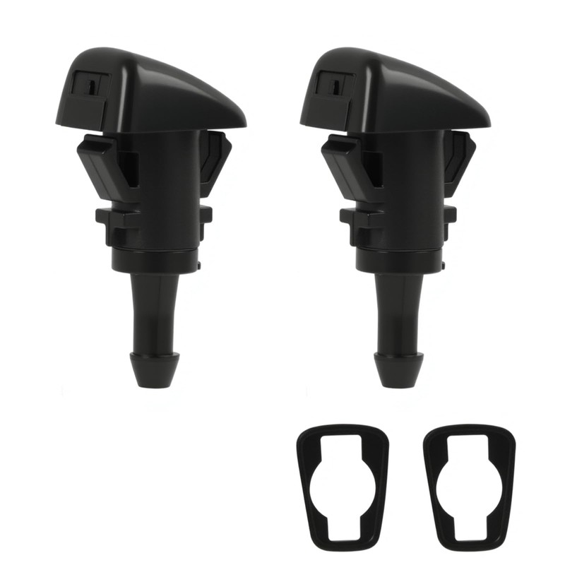 2 Pcs 986302K100 Washer Jets, Front Windshield Washer Nozzles Compatible