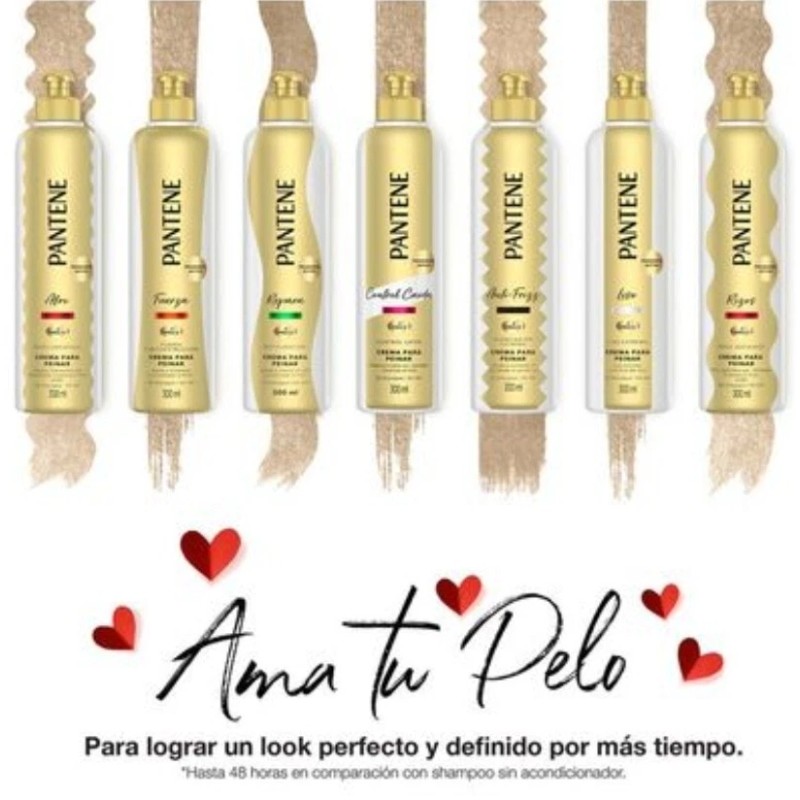 Pantene 2X PANTENE RIZOS DEFINIDOS MOUSSE CURLY HAIR MOUSSE -