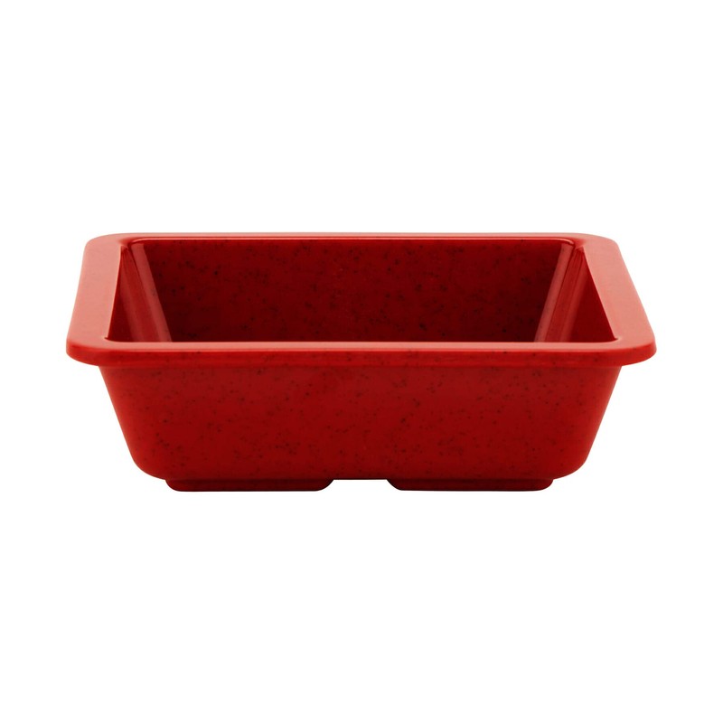 G.E.T. Enterprises ML-122-RSP Red Sensation 6 oz. Square Side Dish