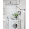 Hibbent All Metal Solid Brass Shower Arm 3-Way Diverter Valve