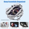 forestfish Gym Bag For Women With Yoga Mat Holder &
