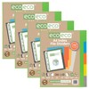 eco-eco A4 50% Recycled Multipunched Reinforced Colour Set 5 Extra