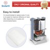 Smilefil 4 Pack Premium Replacement Post Filter Sleeve Compatible with