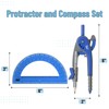 Mr. Pen- Compass and Protractor Set, Midnight Blue, Compass Geometry