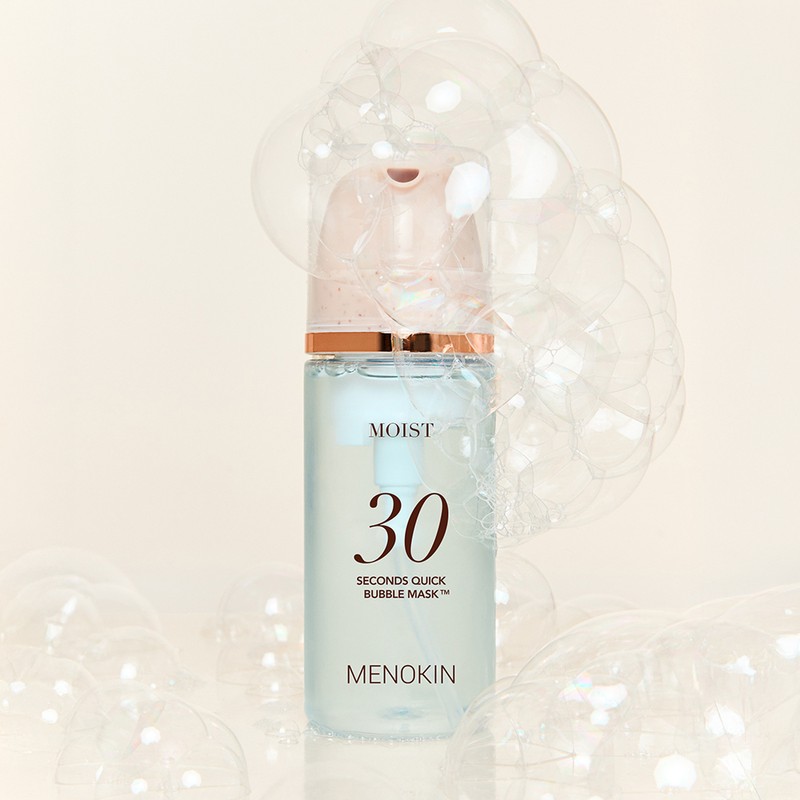 MENOKIN 30 Seconds Quick Bubble Mask Moist 95ml - MENOKIN