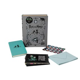 Rick and Morty Deluxe Note Card Set (With Keepsake Book Box)