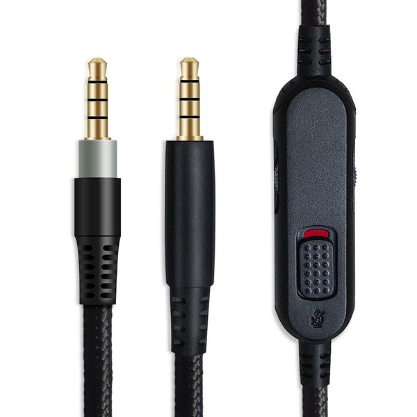 MJKOR Replacement Audio AUX Cable Compatible with HyperX Cloud Mix