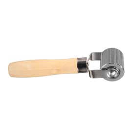 Sosoport Car Tire Repair Roller with Wooden Handle Sound Deadening Tool for Quick Emergency Patching Cars Trucks Motorcycles Portable and Wear Resistant Design for Reliable Road Safety