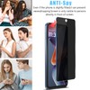 Anbzsign 2+2 Pack for Moto G (2025) Privacy Tempered Glass