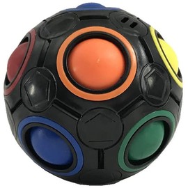 Rubiks Cube Rainbow Ball Color Matching Puzzle