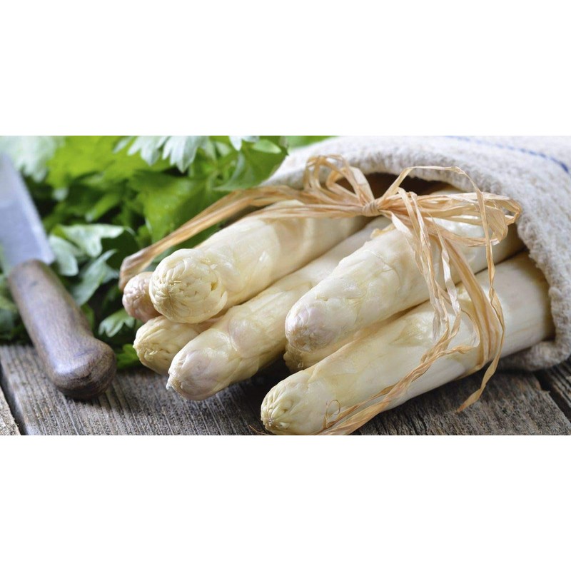 NIKA SEEDS - Seeds Vegetable Asparagus White - 30 Seeds