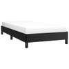 Casafoyer Bed Frame Black 39.4"x79.9" Twin XL Faux Leather