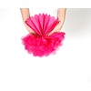 Clairefontaine 395427C Set of 3 Pompoms Tissue Paper, Diameter 30