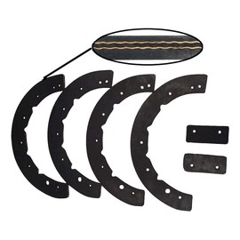 SEPC Snow Blower Paddle for MTD 706-15687, Fits Two-Cycle Single Stage Snow Throwers/Blowers 731-0287 706-15687 706-15687-01