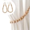 Curtain Tiebacks Curtain holdbacks Rope Boho Curtain tie Backs Farmhouse