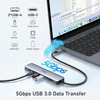 USB C Hub HDMI Adapter for MacBook Pro/Air, 7 in