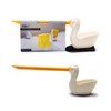PELEG DESIGN 91757 Pelix Cloth & Sponge Holder, Pelican Sink