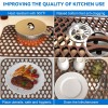 Toovem Sink Protectors for Kitchen Sink, 2Pcs TOOVEM13.6x 11.6''Non-Slip Silicone