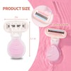 Yixtuo Travel Mini Razors for Women, On The Go Razor