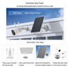 Solar Panel for Security Camera,6W Solar Panel Micro USB&USB-C,Camera Solar