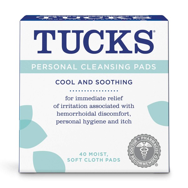 Tucks personal cleansing Pads 40 count