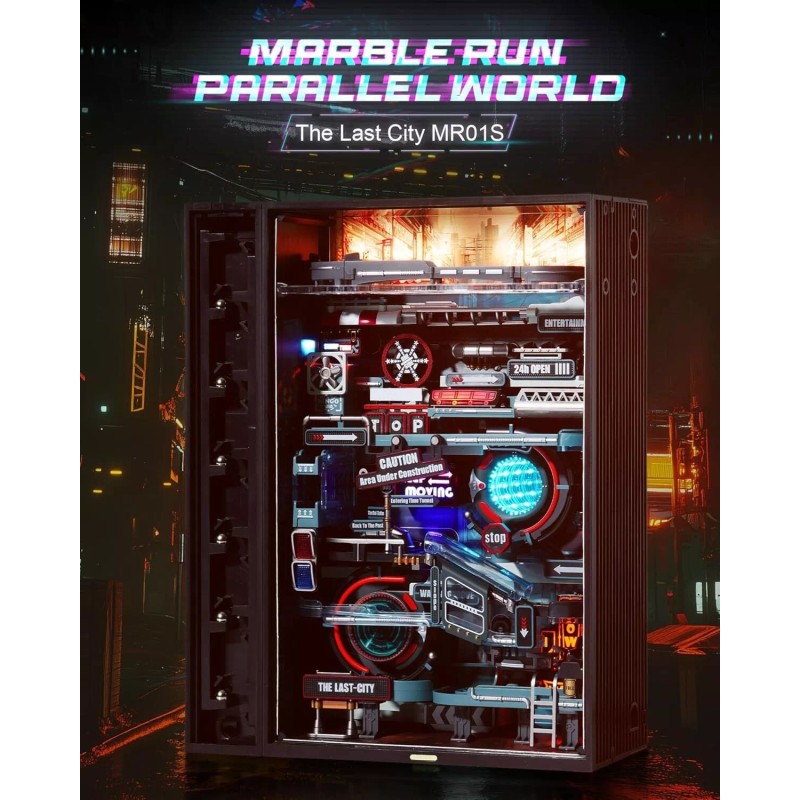 ROKR Parallel World LED 3D Puzzle Marble Run Building Toy