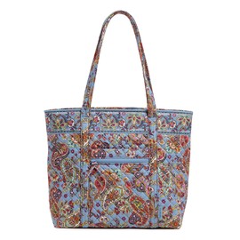 Vera Bradley Cotton Vera Tote Bag, Provence Paisley