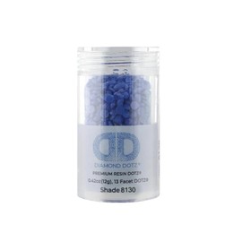 Diamond Dotz Freestyle DDC.8130 2.8mm Bl Freestyle Gems, azul océano 4 piezas
