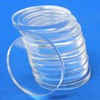 20PCS Transparent Acrylic Round Circle, Clear Plexiglass Round Disc, Acrylic