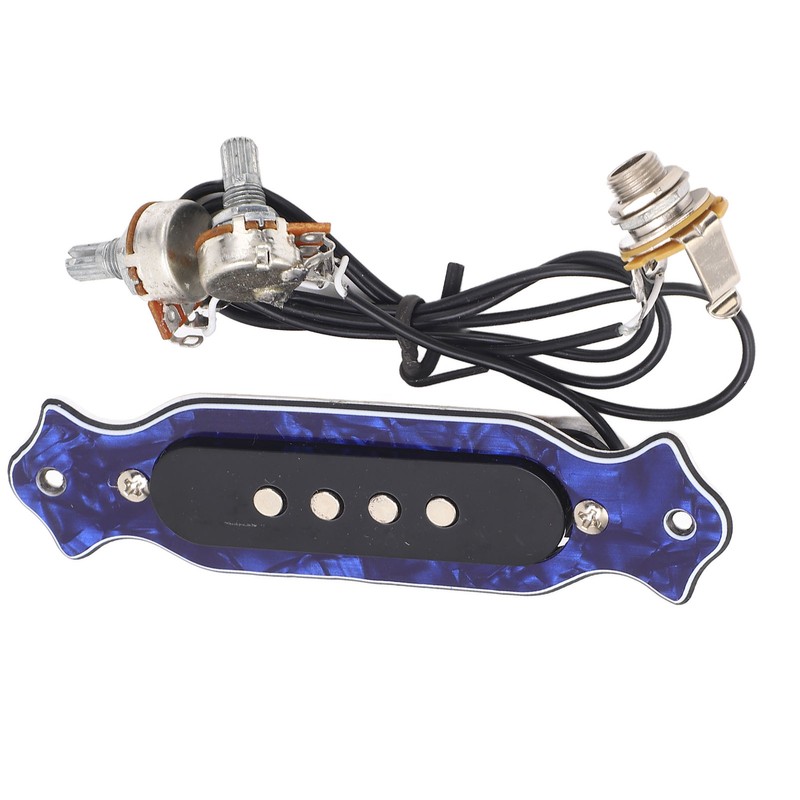 Acoustic Guitar Pickup 4 Strings Copper Coil Guitar Pickup Replacement