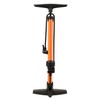 Speedrid Bicycle Floor Pump with Large Gauge, 160 PSI, Reversible