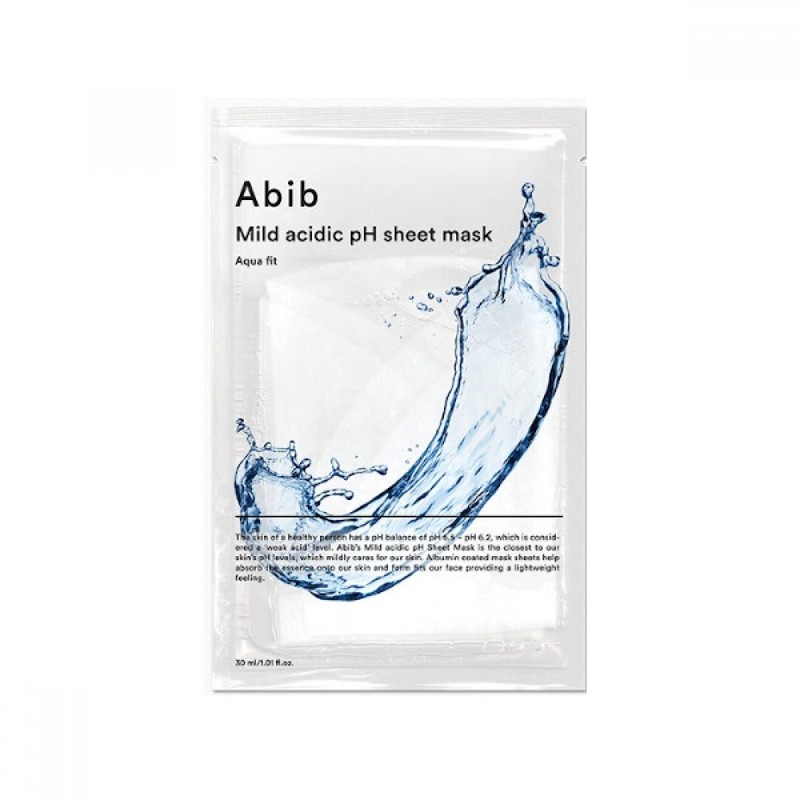 Abib Gummy Sheet Mask / Abib Mild Acidic Ph Sheet