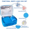 Bento Lunch Box Set for Kids with 10oz Soup Thermo,
