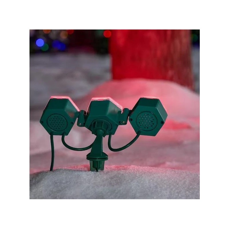 Home Accents 3-Piece Multi-Colored Hexagon Spotlights