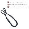 JT-HLM Black Bungee Dock Line Mooring Line Boat Dock and