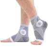 uniquetotop Neuropathy Toeless Support Socks Ankle Foot Compression Sock for